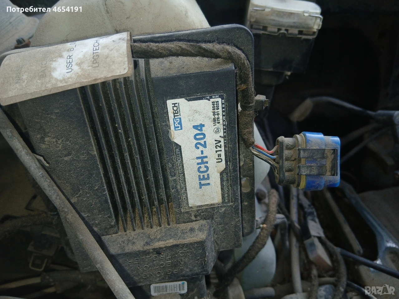 компютър за газов инжекцион tech-204, снимка 1