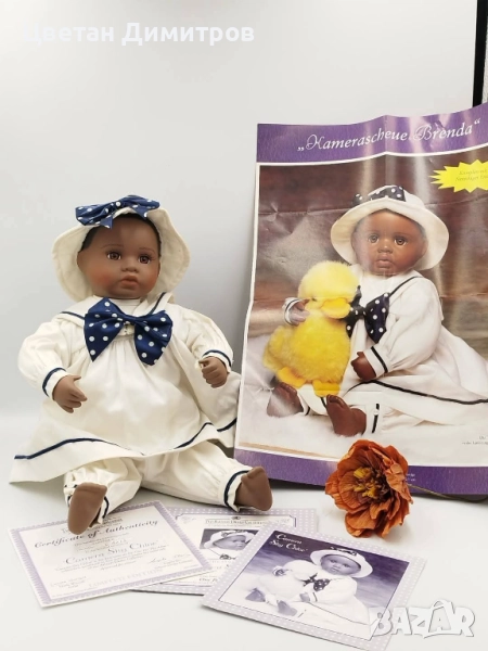 Колекционерска порцеланова кукла , снимка 1