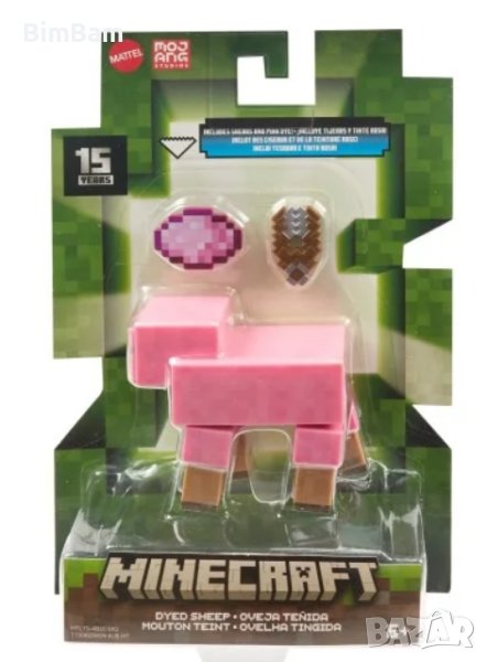 Фигурка Minecraft - Dyed Sheep / Mattel, снимка 1