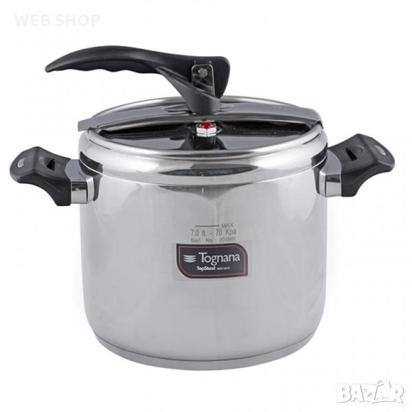 Качествена Тенджера под налягане Tognana  7.0 L, снимка 1