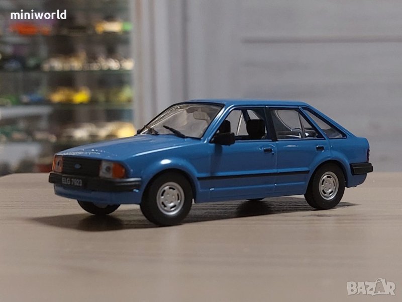 Ford Escort MK III 1980 - мащаб 1:43 на DeAgostini моделът е нов в блистер, снимка 1