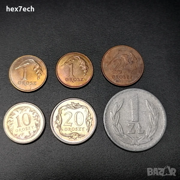 ❤️ ⭐ Лот монети Полша 6 броя ⭐ ❤️, снимка 1