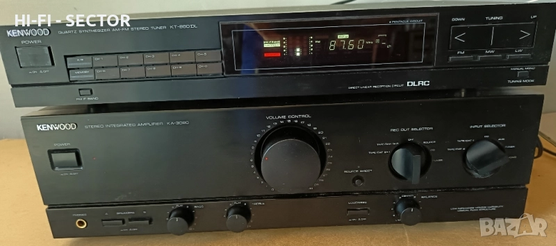 Kenwood усилвател и тунер , снимка 1