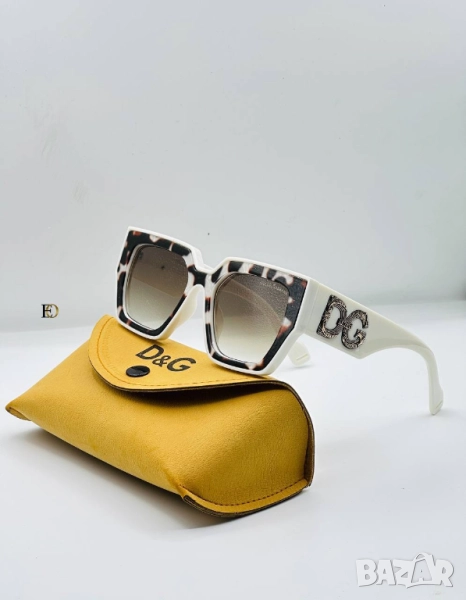 очила с черен обикновен калъф и ув защита DOLCE GABBANA, снимка 1