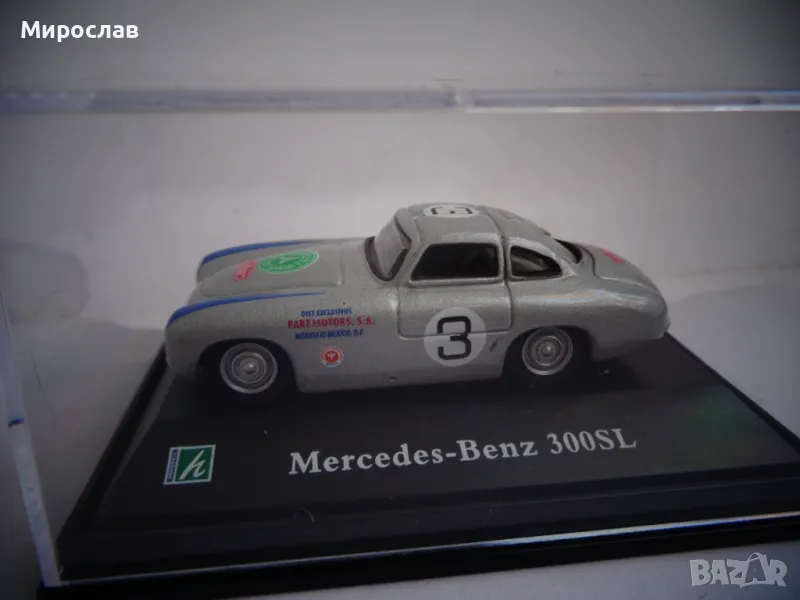 1:72 HONGWELL MERCEDES BENZ 300 SL ИГРАЧКА КОЛИЧКА МОДЕЛ, снимка 1