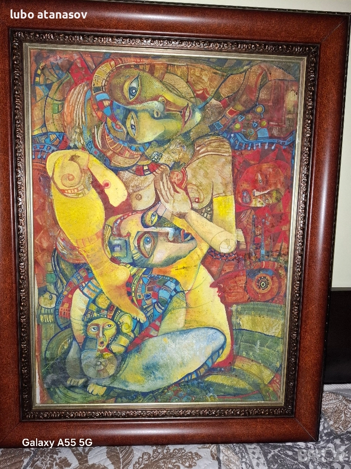 ll8картина темпера , снимка 1