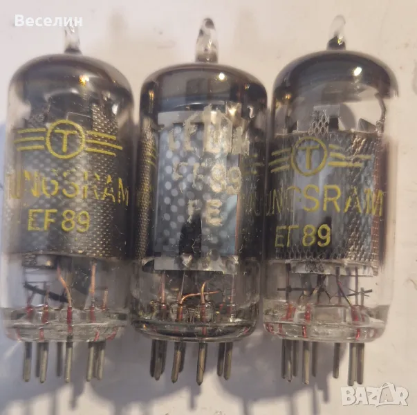 Електронна лампа EF89, снимка 1
