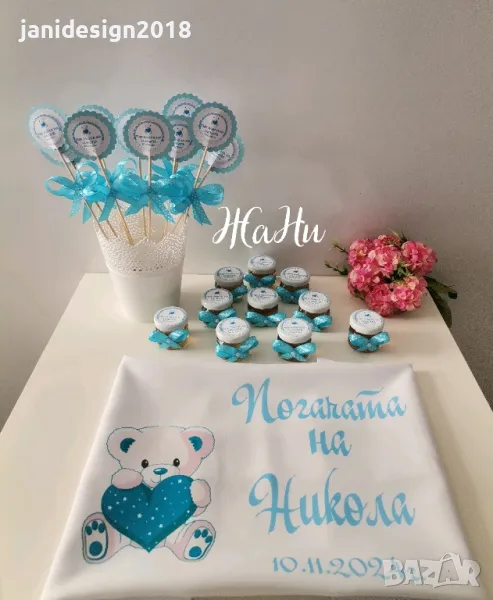 комплект за погача на тема Мечета , снимка 1