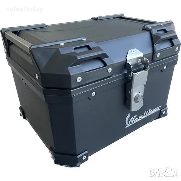 Куфар за мотор, скутер, водоустойчив, еко кожа, 2 размера, 30л. или 45л., снимка 1