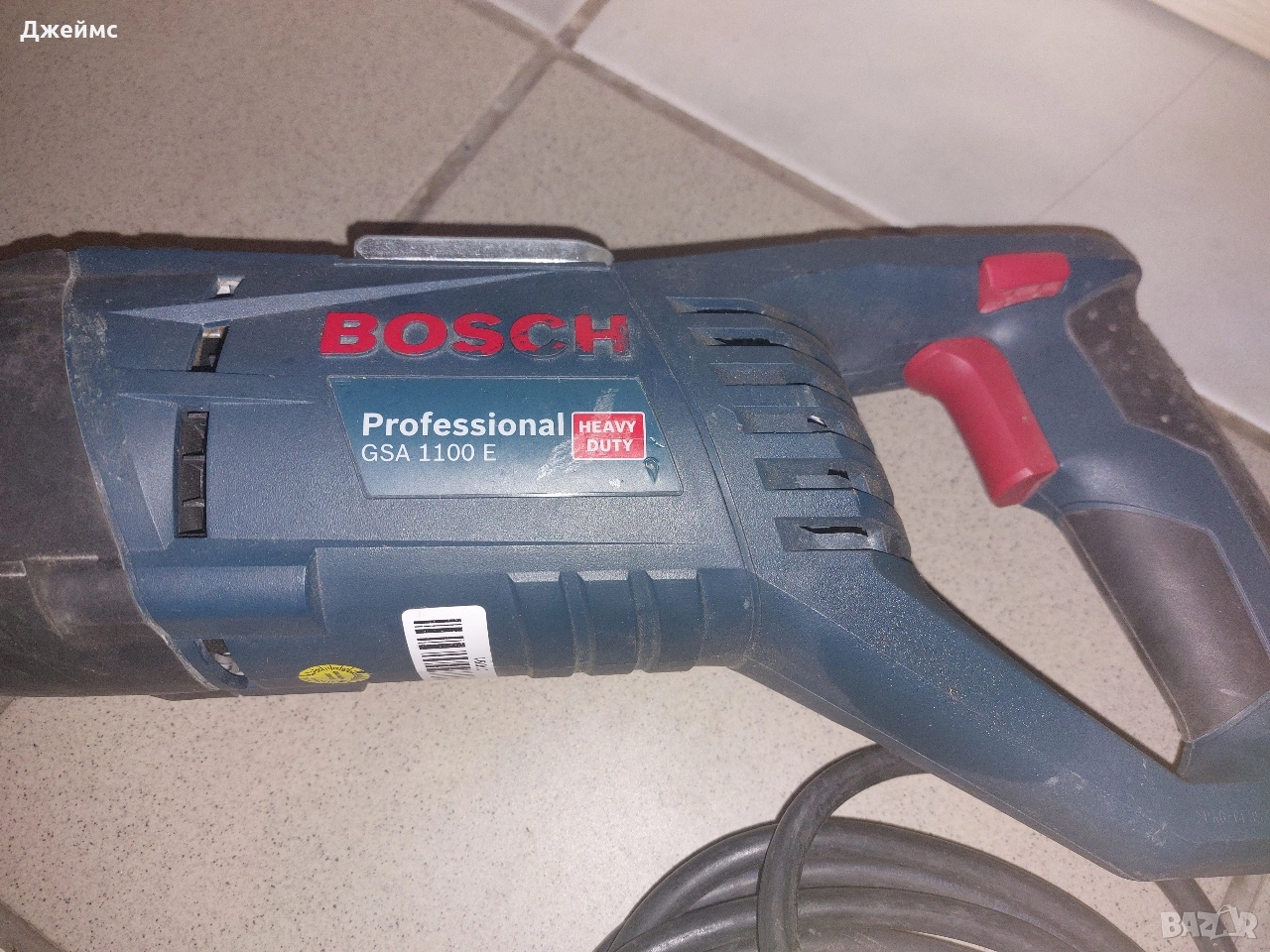 Професионален немски саблен трион Bosch 1100W, снимка 1