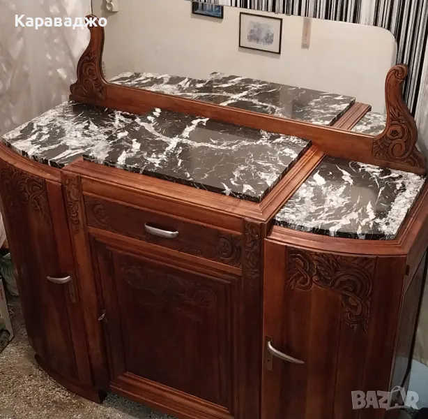 Античен Френски Шкаф, снимка 1