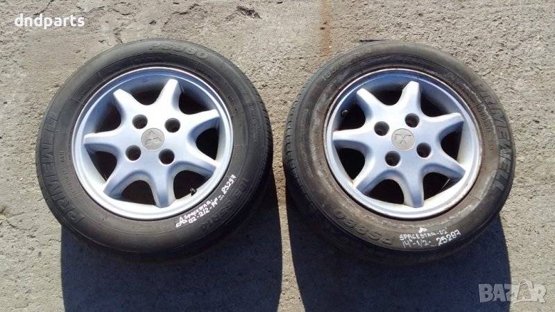 Алуминиеви джанти Mitsubishi Space Star 2002г. 2от2 14ки	, снимка 1