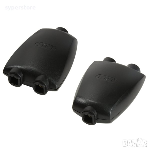 Адаптер AV Toslink Женско/2xЖенски, Logilink CA1013 SS301152, снимка 1