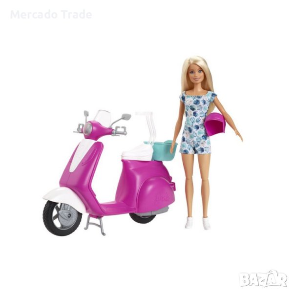 Кукла Mercado Trade, Барби със скутер, снимка 1
