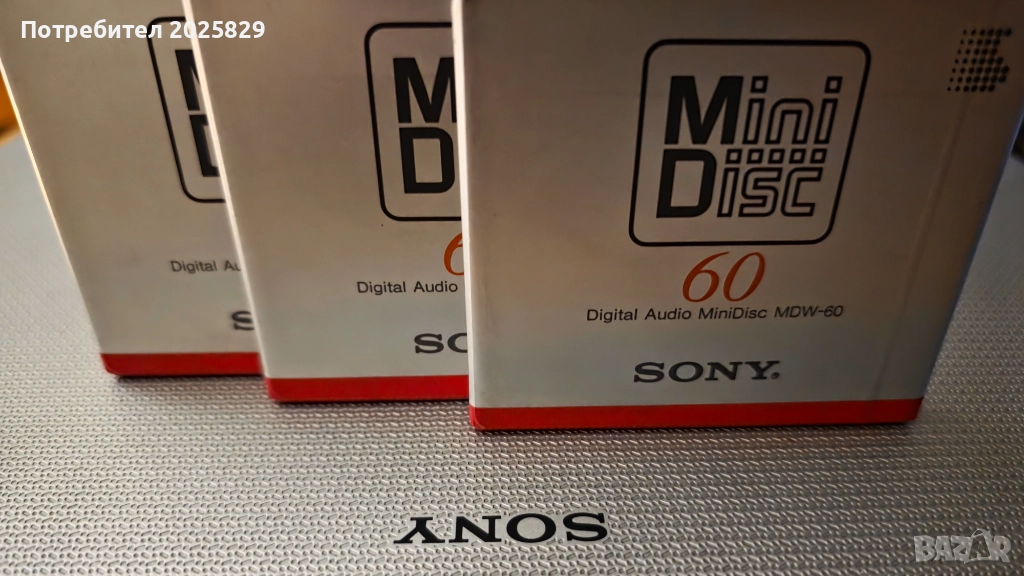 Мини диск Сони Sony MDW-60, снимка 1
