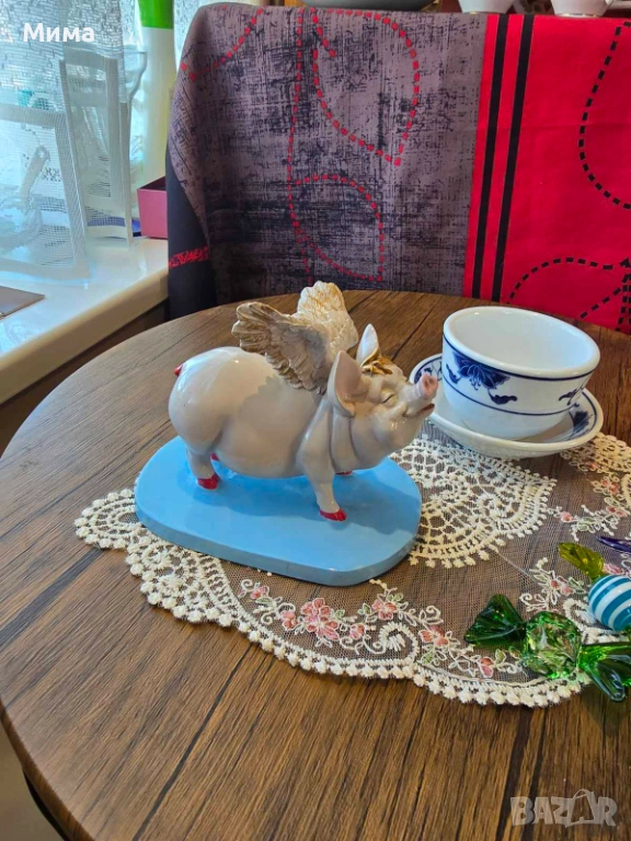 Порцеланово прасенце, снимка 1