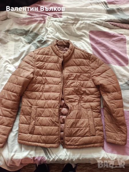 Кафяво яке мъжко M, снимка 1