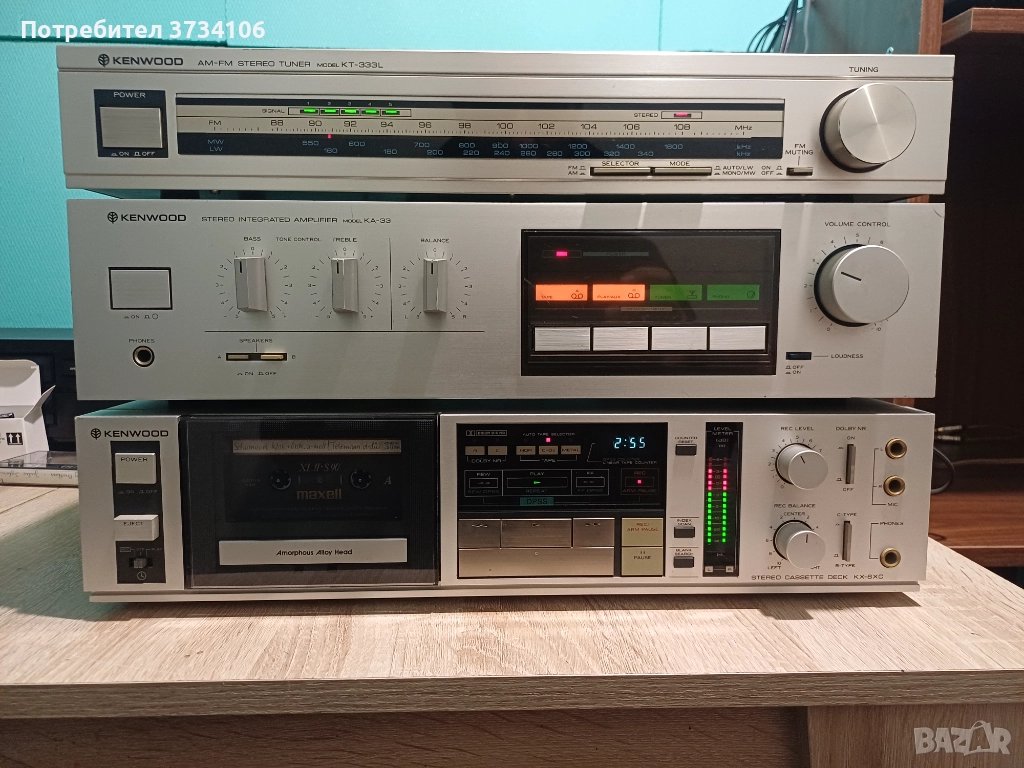Kenwood KA-33. KT-333L,  KX-6XC., снимка 1