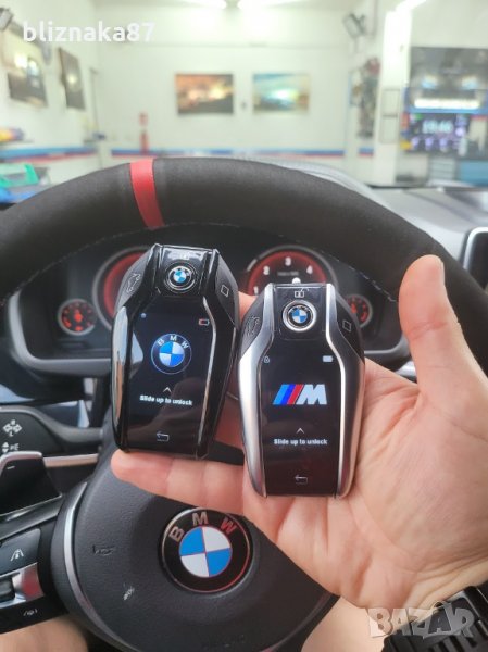 Нов Смарт Дисплей Ключ за BMW F01 F02 F10 F11 F12 F15 F16 F20 F30 БМВ, снимка 1