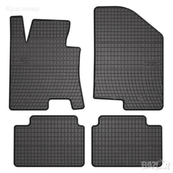 Гумени стелки за  Kia Cee'd II 2012-2018г, снимка 1