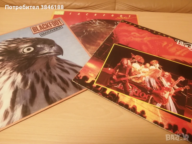 3xBlackfoot LP-Highway Song Live,Marauder,Strikes , снимка 1