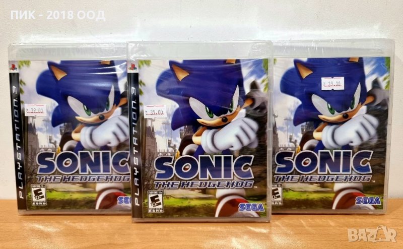 Чисто нова игра Sonic The Hedgehod за PS3, снимка 1