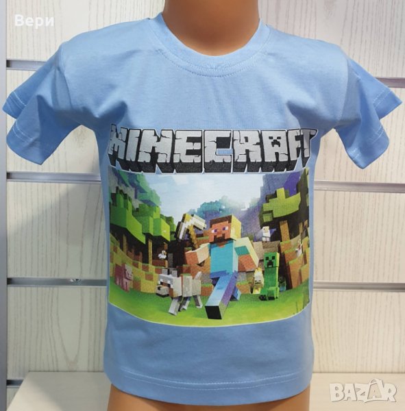 Нова детска тениска с трансферен печат MINECRAFT, Майнкрафт, снимка 1
