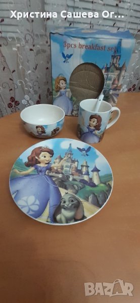 Сервиз за хранене  за момиче, снимка 1