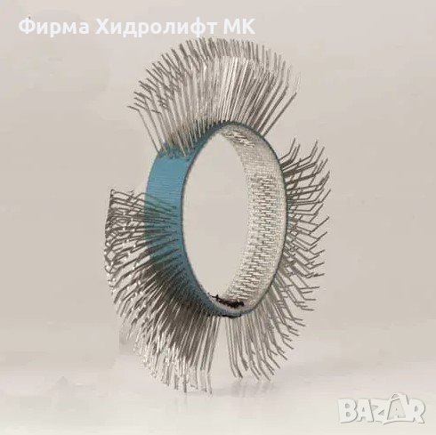 RODCRAFT Синя четка specail fine 11мм за отстраняване на боя и корозия MBX-BU.030, снимка 1