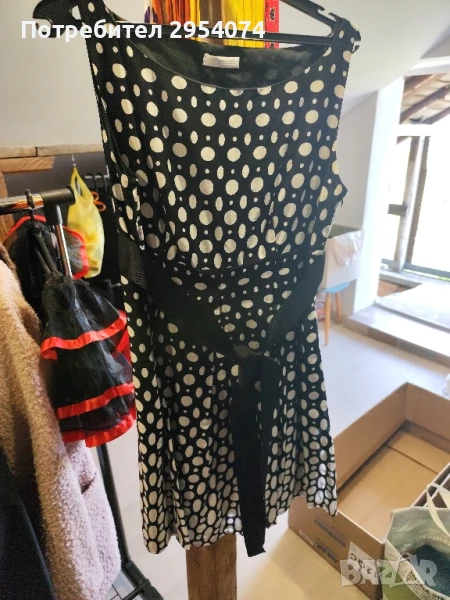 лятна рокля на точки мл 15лв, снимка 1
