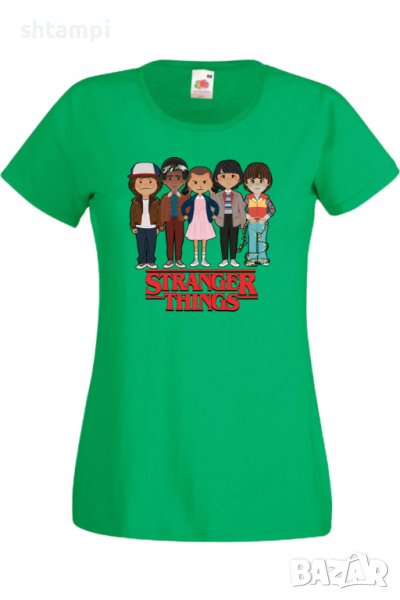 Дамска Тениска Stranger Things 3,Филм,Сериал,, снимка 1