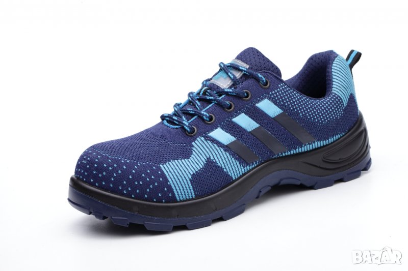 Работни обувки с метално бомбе - уникално леки от дишащ материал (Модел 610), снимка 1