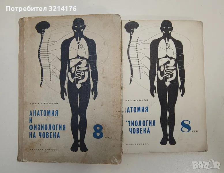 Анатомия и физиология на човека - Георги К. Налбантов, снимка 1