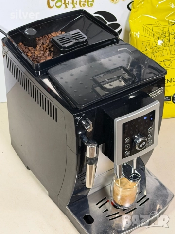 Кафемашина кафе автомат delonghi magnifica S с гаранция, снимка 3 - Кафемашини - 52543891