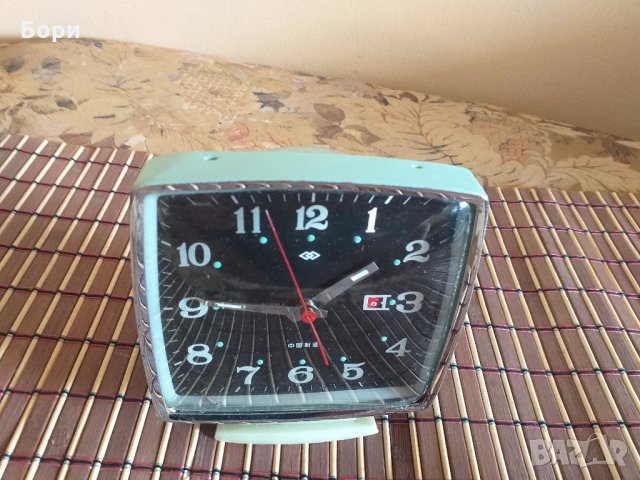 Стар механичен Будилник часовник, снимка 4 - Други - 28383740