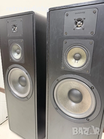 🔉Ретро трилентови подови тонколони QUADRAL ALLSONIC SL 170 II - 110-170W - 4 - 8 ома - Made in Germ, снимка 3 - Тонколони - 52250318