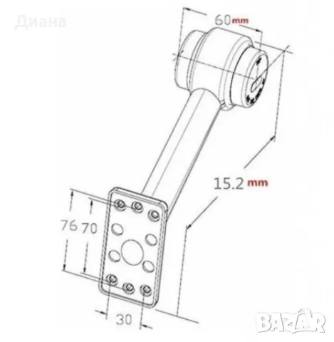 LED габаритни светлини 12V – Водоустойчиви, 15 см, за камион и ремарке, снимка 5 - Аксесоари и консумативи - 48993689