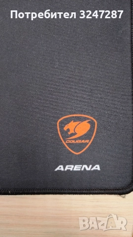 Гейминг подложка за мишка COUGAR Arena Black XL, снимка 3 - Джойстици и геймпадове - 52037730