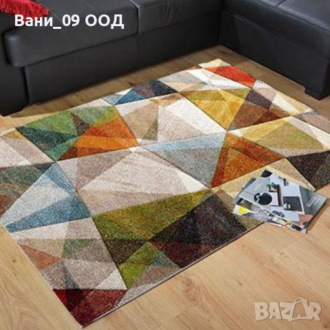 Шарен килим в ярки цветове, снимка 1 - Килими - 36495225