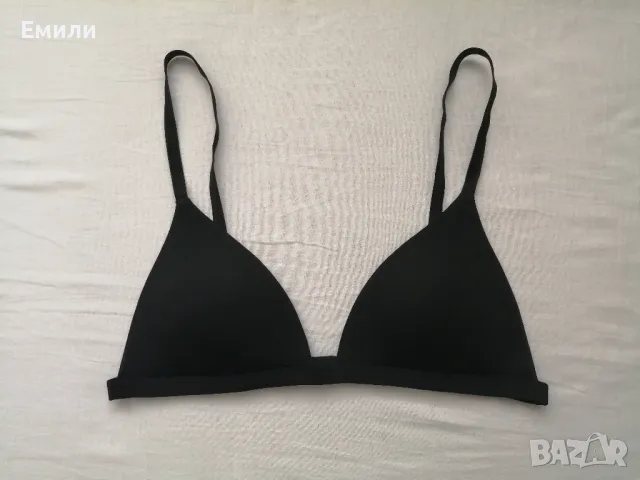 Дамско бюстие-бралет в черен цвят р-р S, снимка 1