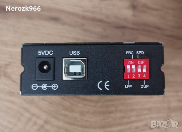 Медиен конвертор Fiber Media Converter 10/100Base-TX RJ45, снимка 3 - Суичове - 36960671