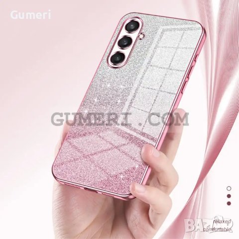 Силиконов Гръб "Glitter" за Samsung Galaxy S23 FE, снимка 11 - Калъфи, кейсове - 43668723