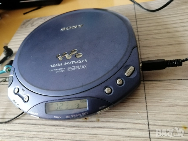 Дискмен SONY D-E220 CD Walkman, снимка 3 - Други - 52128402