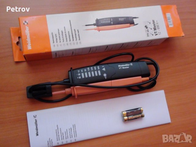 WEIDMÜLLER VT Master - ТОП-PROFI Електроизмервателен Уред: 12-690V AC/DC , "верига", сфазиране L1,L2, снимка 3 - Клещи - 37296960