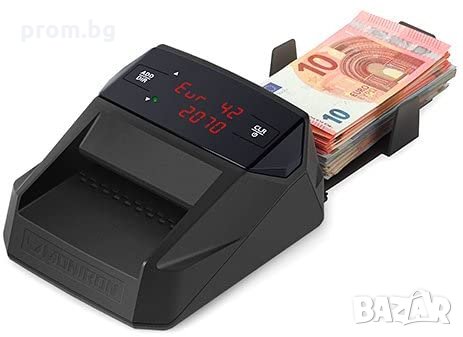 MONIRON автоматичен валутен детектор, тестер за банкноти, сертифициран, Германия, снимка 1 - Друга електроника - 32674053