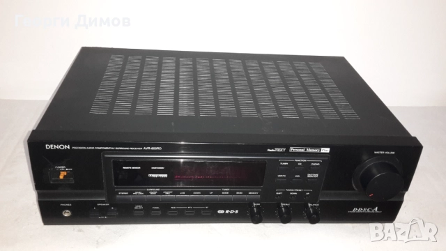 Ресийвър DENON  AVR-600RD, снимка 3 - Ресийвъри, усилватели, смесителни пултове - 52520164