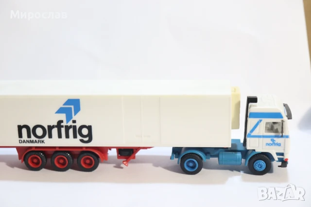 HERPA H0 1/87 MAN КАМИОН МОДЕЛ КОЛИЧКА TIR ТИР, снимка 5 - Колекции - 50593080