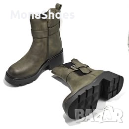 Дамски боти код 04015, снимка 2 - Дамски боти - 52934177