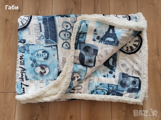 Поларено одеало , снимка 2 - Олекотени завивки и одеяла - 53147034