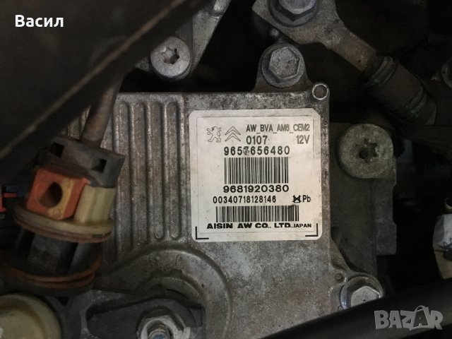 AW_BVA_AM6_CEM2 Peugeot 607 facelift 2.0 2.2 2.7 HDI 607 2.7 ХДИ Пежо 607 pejo 2.0HDI 2.2HDI 2.7HDI, снимка 1